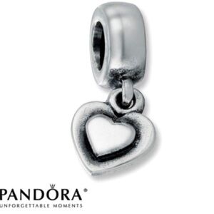 Retired Dangle Heart Charm